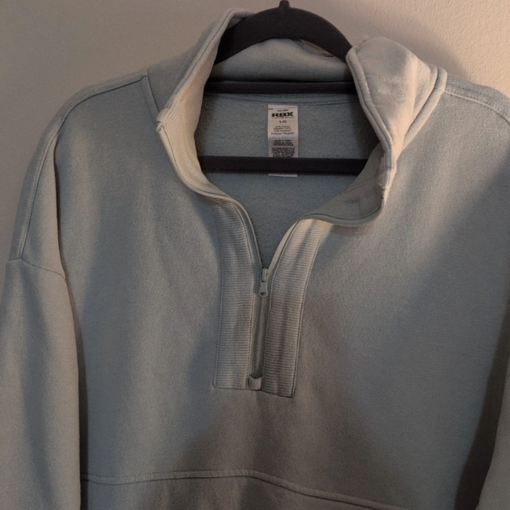 RBX Ladies Seafoam Half Zip Sweater - Picture 4 of 7